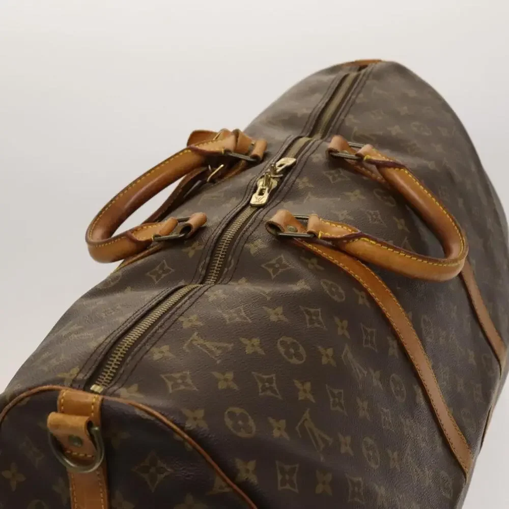 LOUIS VUITTON Monogram Keepall Bandouliere 60 Boston Bag M41412